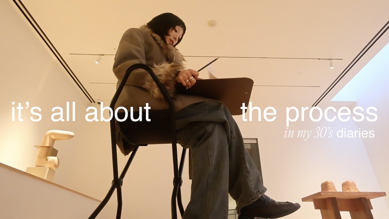 weekend in New York | journaling consistently, sketching class at the noguchi, gentlemonster event