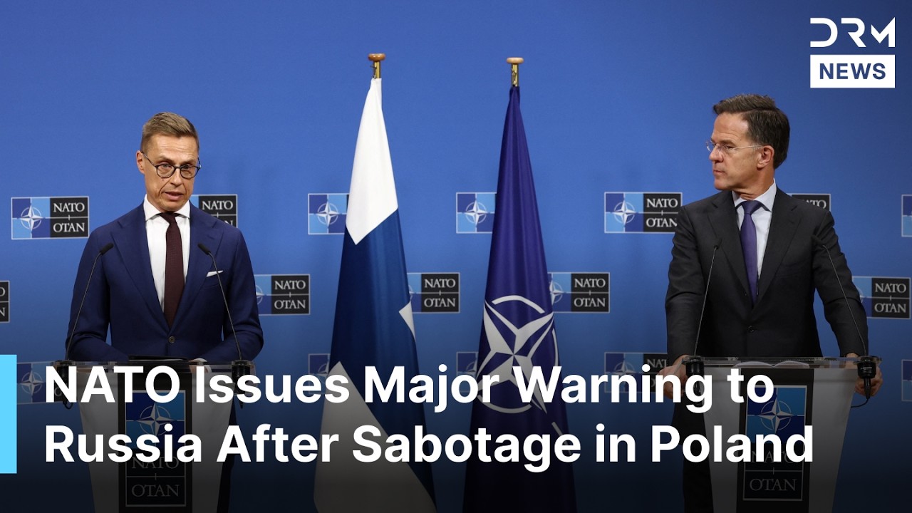FULL Q&A: NATO Issues Major Warning After Sabotage in Poland and Drone Incidents in Belgium | AC1G