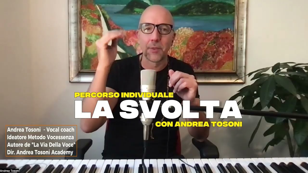 La Svolta: in 3 sessioni scopri il canto libero e senza fatica (Metodo Vocessenza® di Andrea Tosoni)