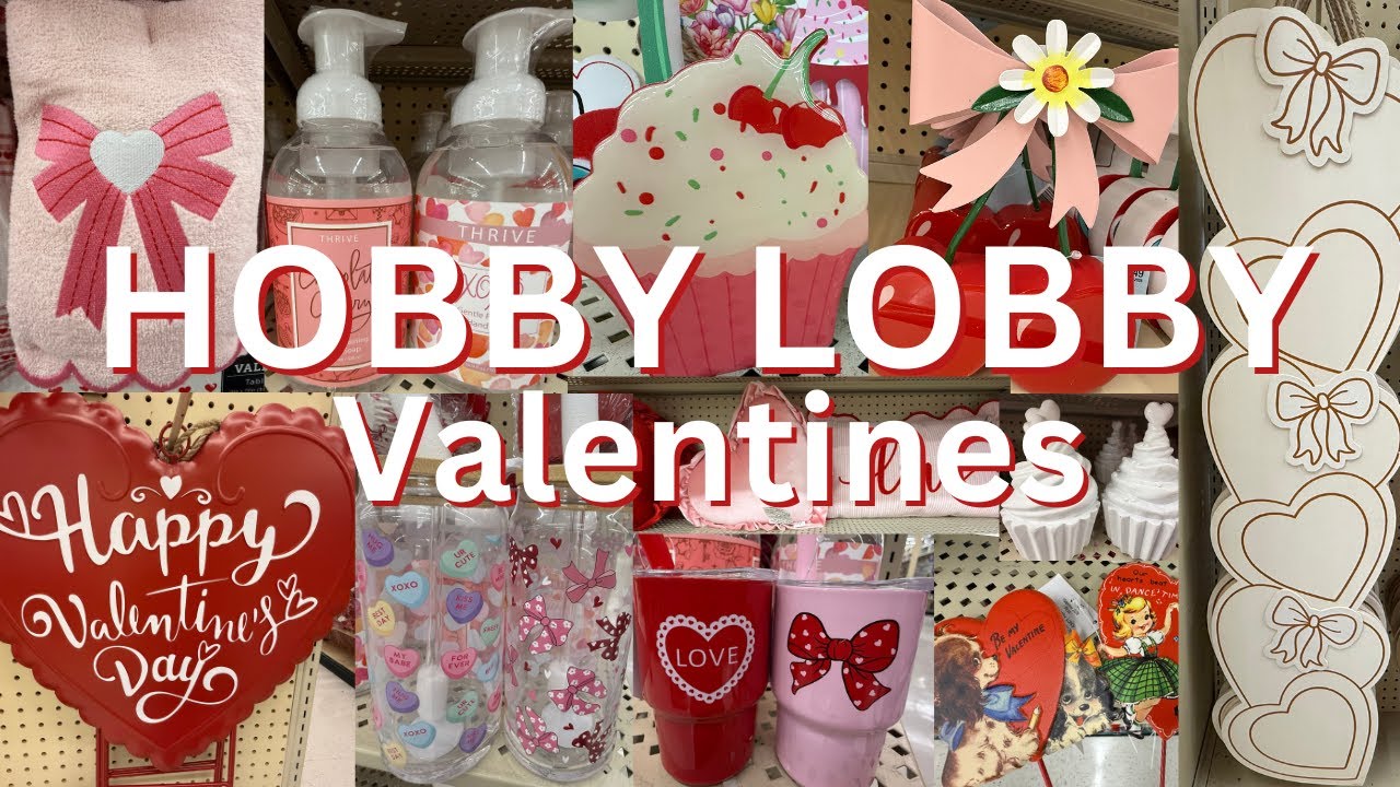 День святого Валентина в Hobby Lobby — это чистая любовь! 💜 Сейчас скидка 40%! 💜 2026