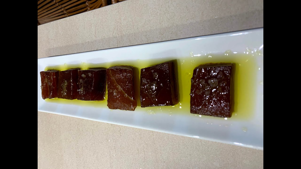 Atún marinado en salsa de SOJA