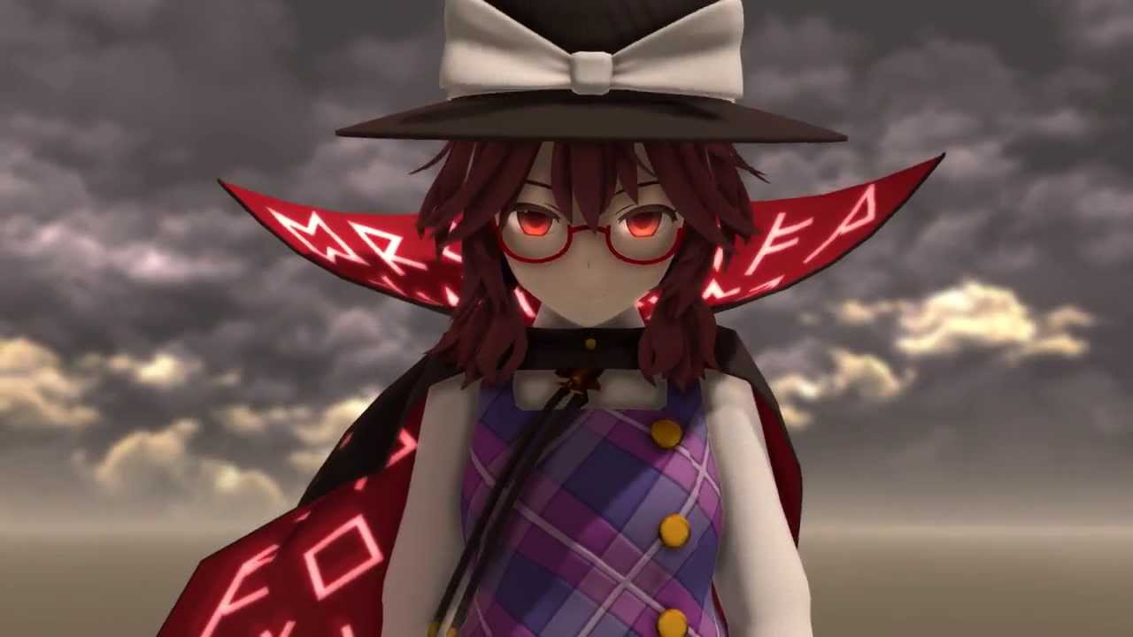 【第15回MMD杯本選】Touhou - Sumireko Usami awakens the Power of Darkness【東方×Kingdom Hearts 2 FM】