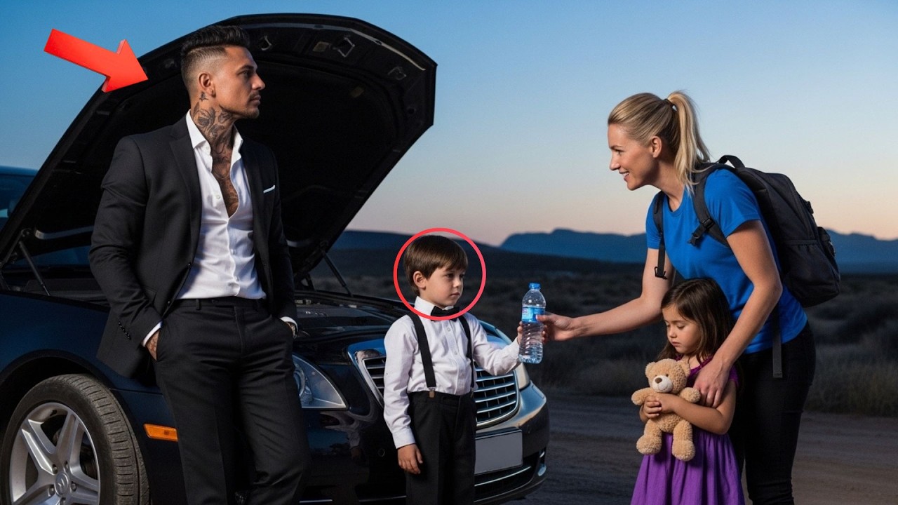 The Mafia Boss’s Car Breaks Down — And a Single Mom’s Unexpected Help Changes Their Lives Forever!