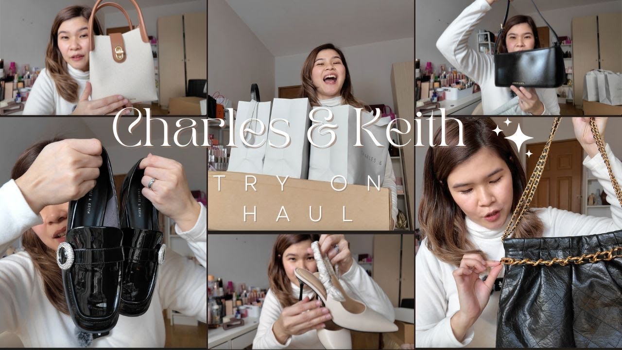 CHARLES AND KEITH HAUL | TRY ON | MY FIRST PR | JEN DE LEON