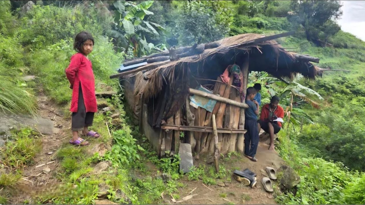 Nepali Mountain village life into the Rainy Season | Daily Activities of Rural village life in Nepal