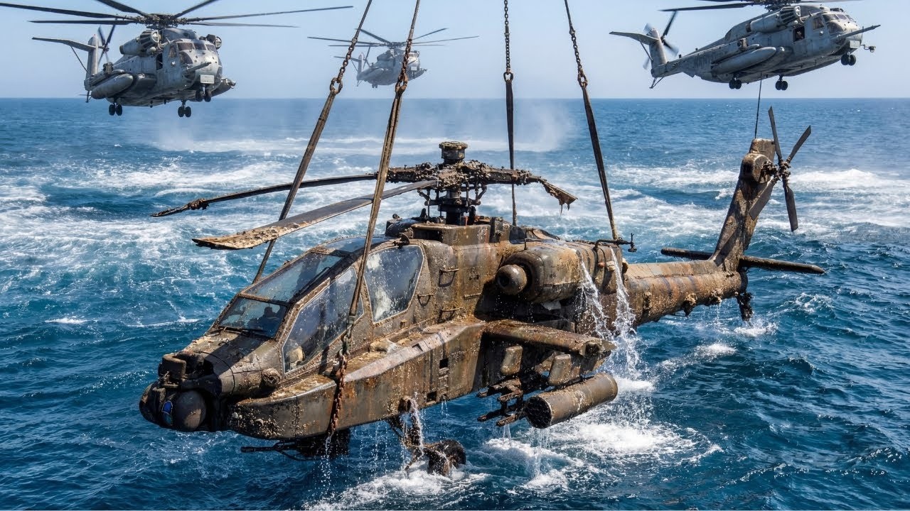 Epic AH-64D Apache Longbow Helicopter Weapons Load & Gunnery ASMR – Full Restoration & Systems Check