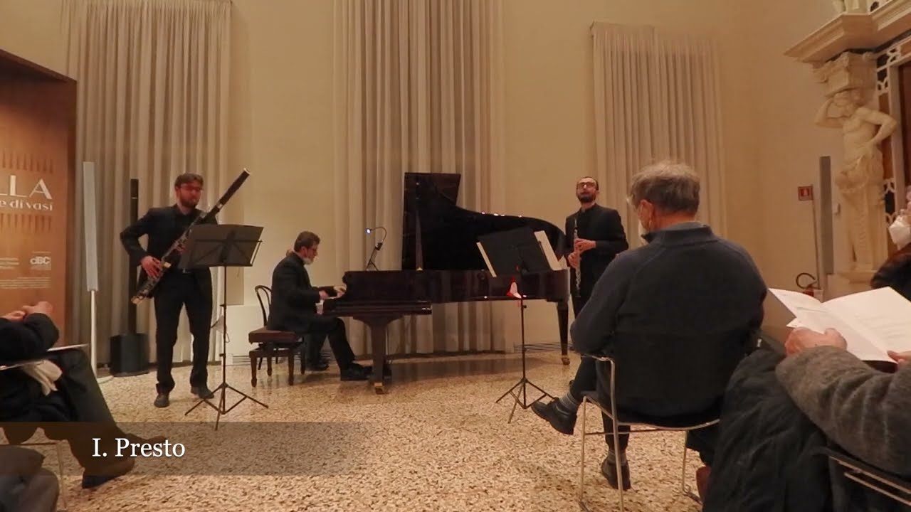 Francis Poulenc (1899-1963) Trio per oboe fagotto pianoforte