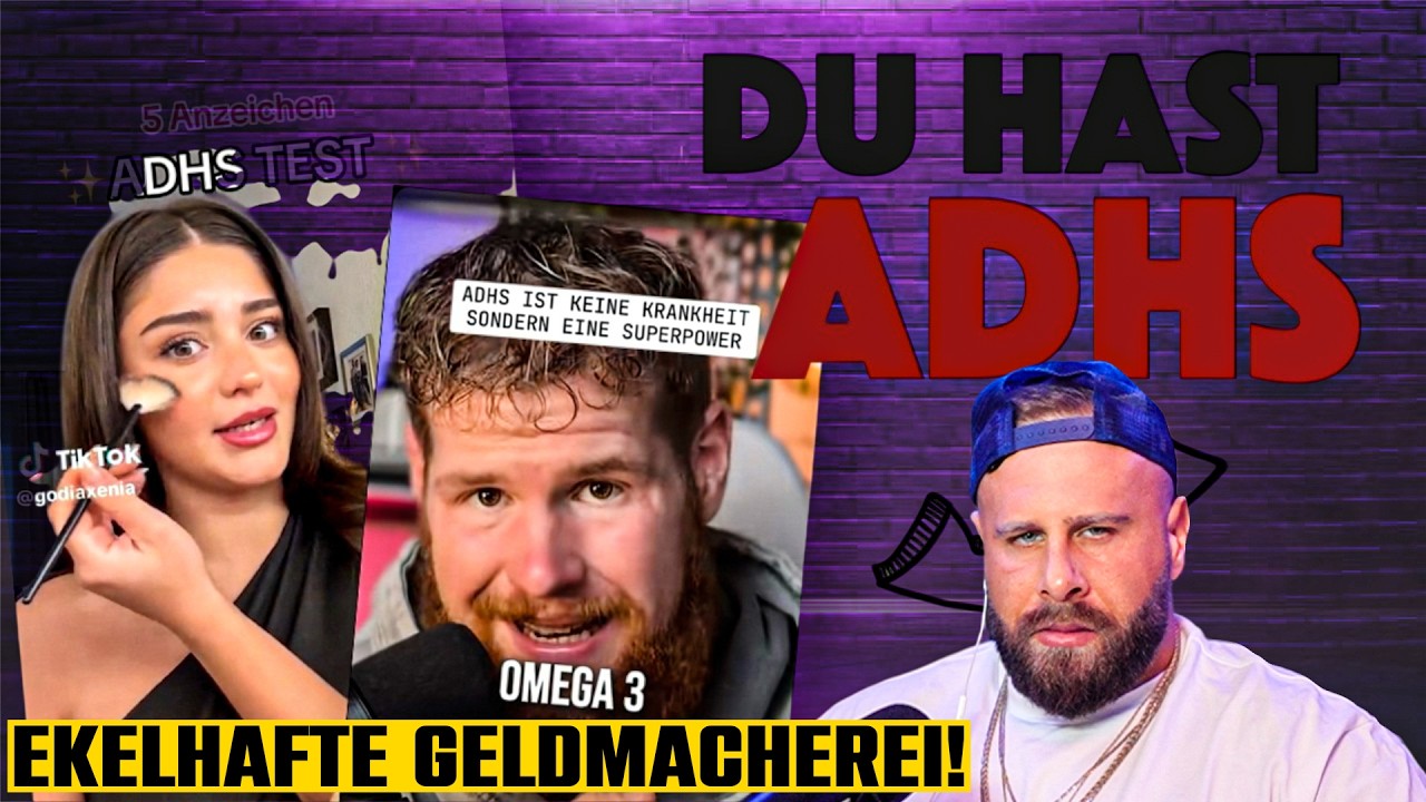 ADHS als Geschäftsmodel! Sie nutzen deine Krankheit aus für ihren Profit!