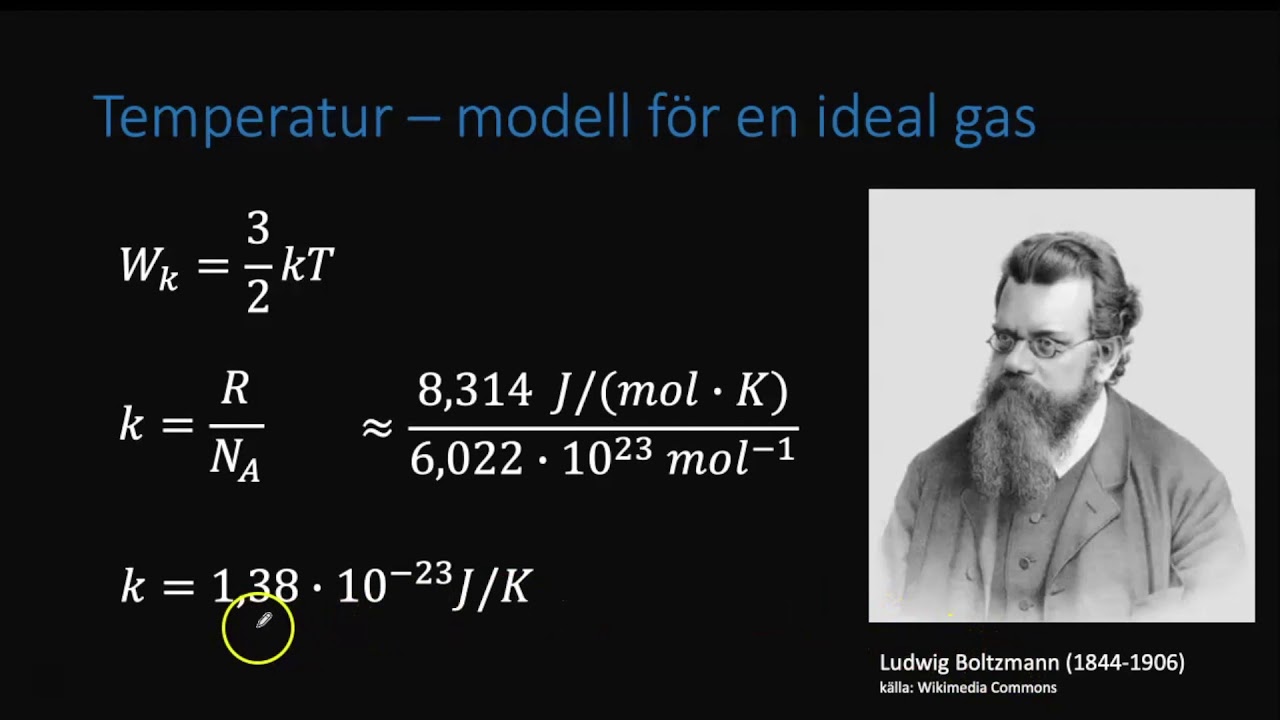 Termofysik del 2 (av 3): Temperatur och ideal gas