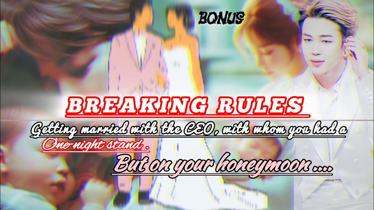 JIMIN FF ||BONUS|| Getting married with the CEO, with whom you had a one-night stand, but on your...