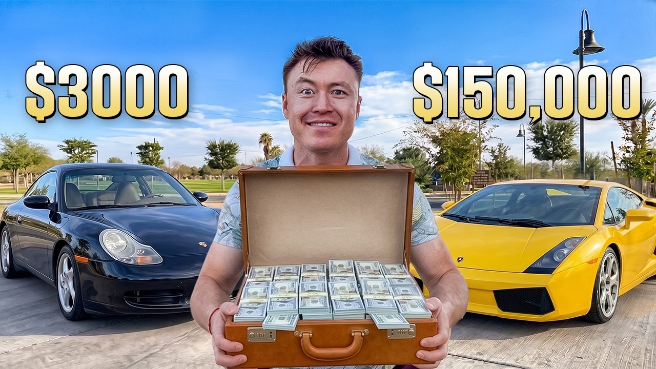 Вызов на 3000 долларов: переворачивать машины, пока не куплю Lamborghini.