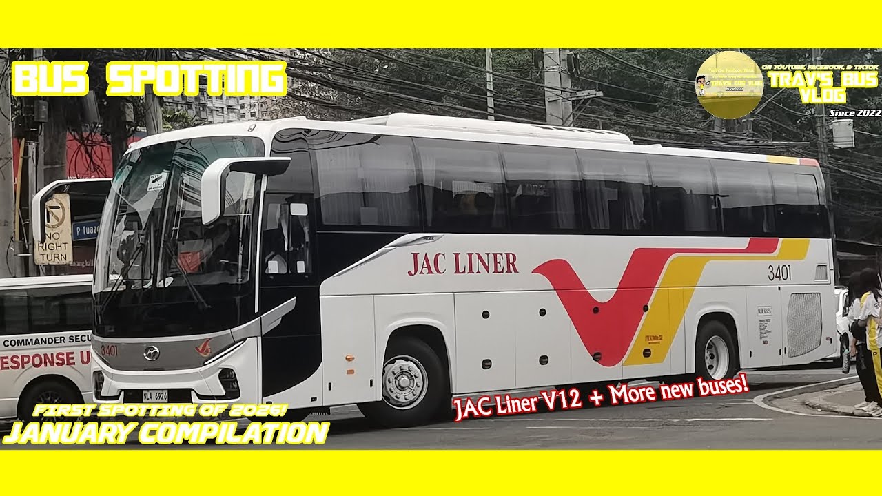 BUS SPOTTING | January Compilation (The first spotting of 2026!) 