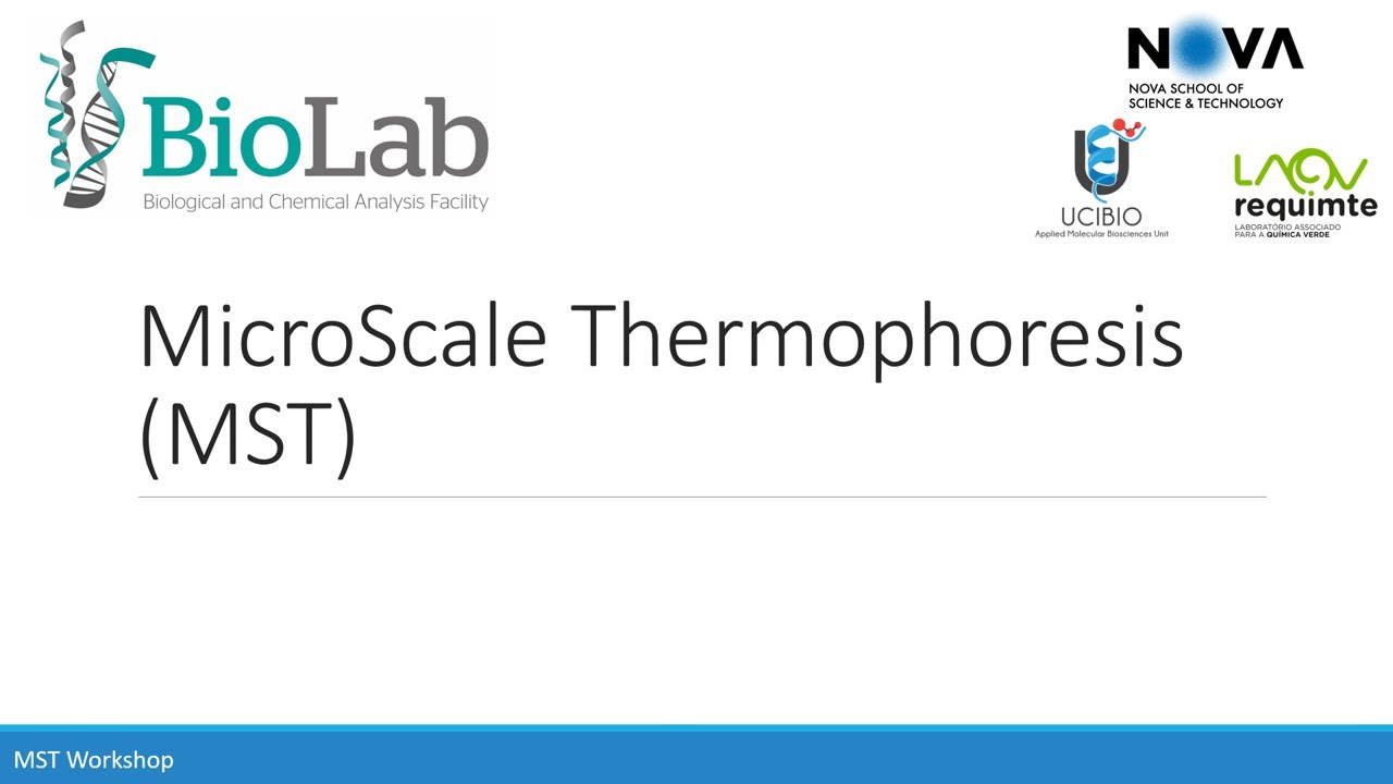 Biolab Webinar: MicroScale Thermophoresis