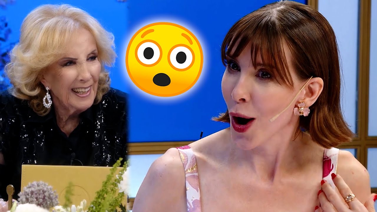 Guillermina Vald&eacute;s se agot&oacute; y le sigui&oacute; el juego a Mirtha: 