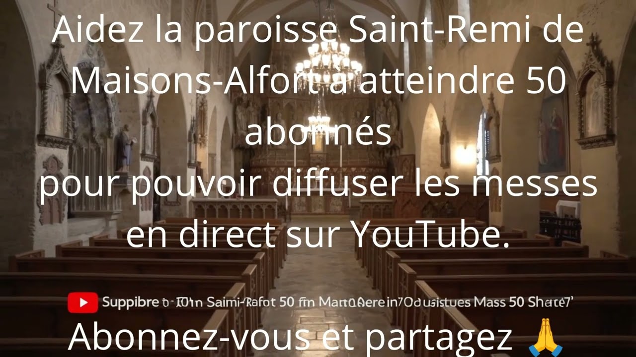 Messe &agrave; Saint Remi 