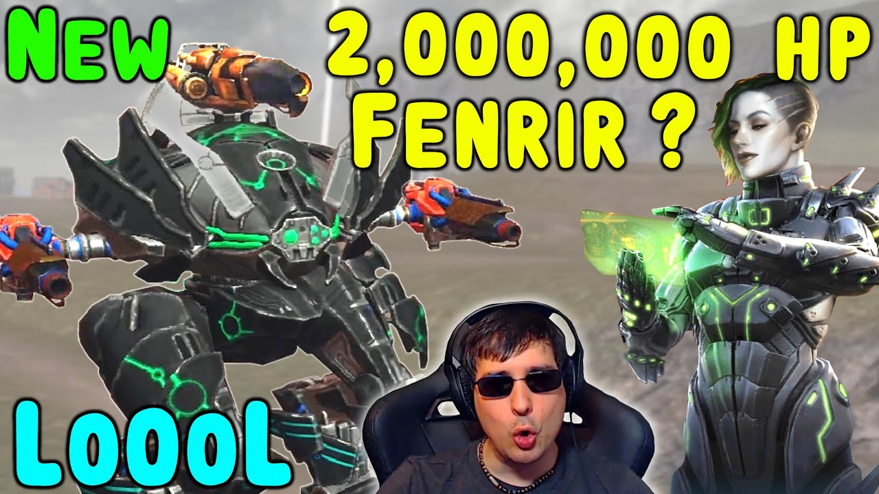 WOW! New FENRIR BOSS PILOT Mk2 Gameplay Compilation Mk2 War Robots WR
