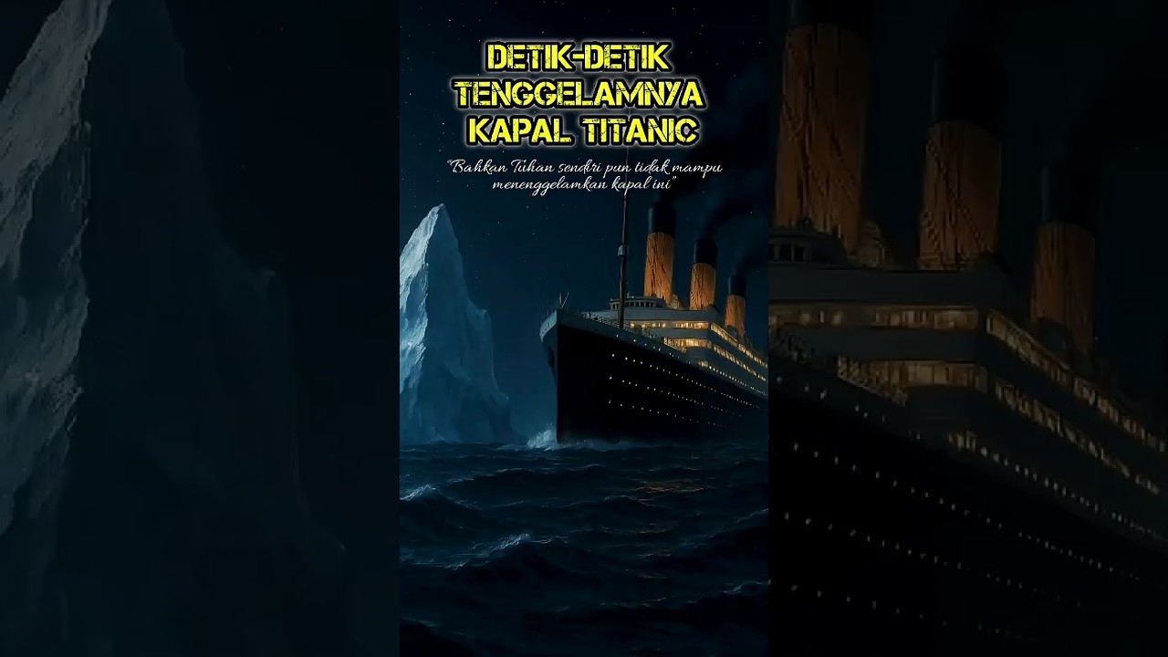 MISTERI TENGGELAMNYA KAPAL TITANIC DI SAMUDERA ATLANTIK ⁉️ 