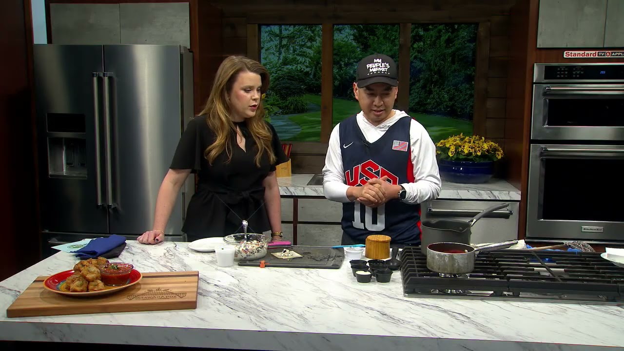 Chef Melvin Trinidad Makes Easy Pizza Roll Wontons