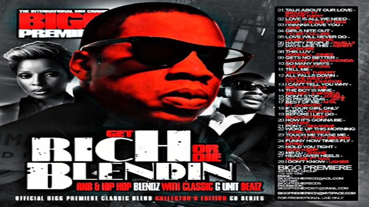 DJ BIGG PREMIERE - GET RICH OR DIE BLENDIN' [2004]