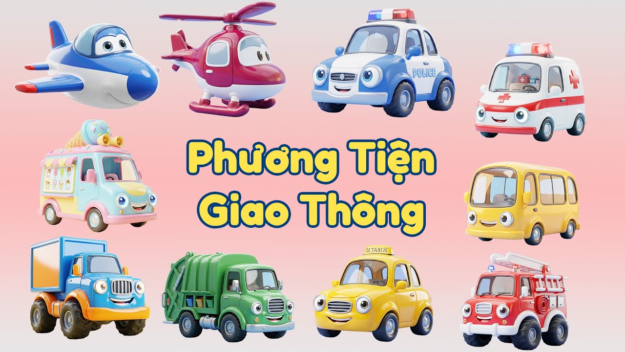 Xe Gì Đây? | Tổng Hợp Câu Đố Vui Về Phương Tiện Giao Thông Cho Bé