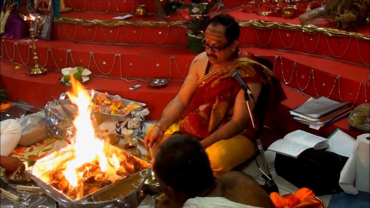 CHANDI HOMAM -16 (Closing Saptashati Nyasam/Navakshari Homam, Durga Sukta Homam)