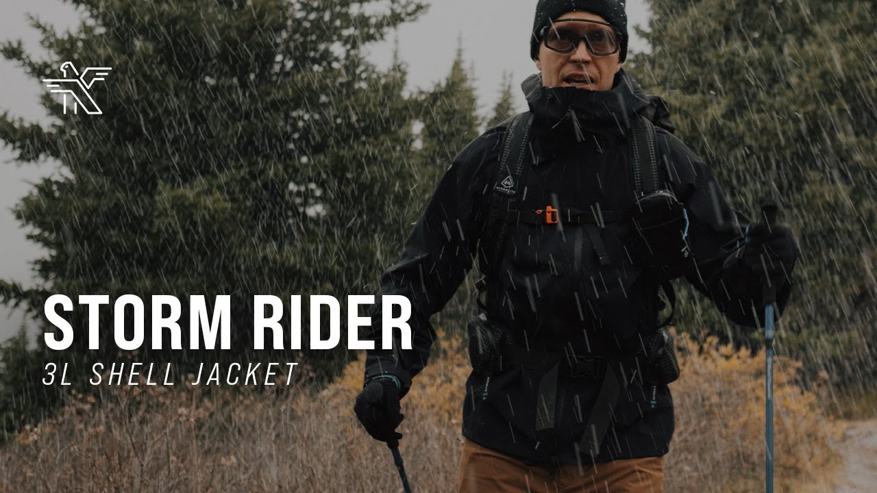 KETL Storm Rider 3L Shell Jacket - VF Series - 30K Waterproof & 25K Breathability | Durable Stretch