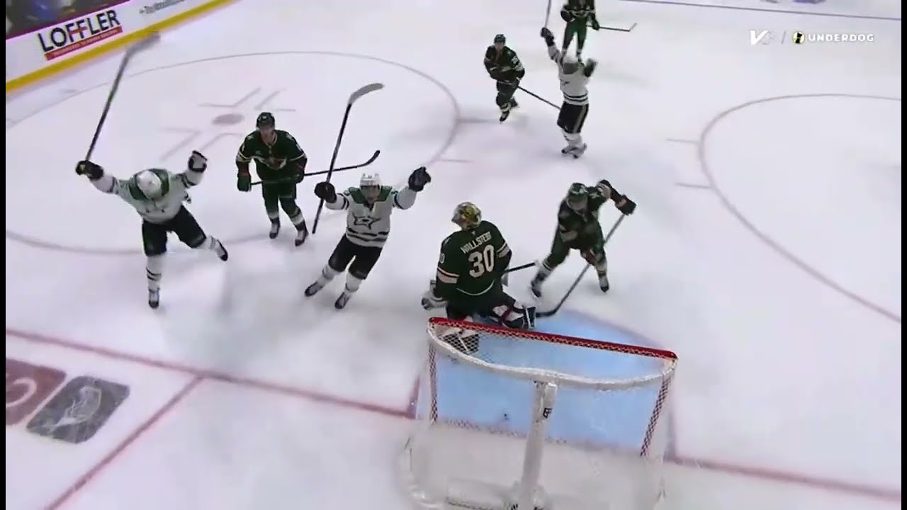 Wyatt Johnston 2OT Goal 2026 Stanley Cup Playoffs WCQF Game 3