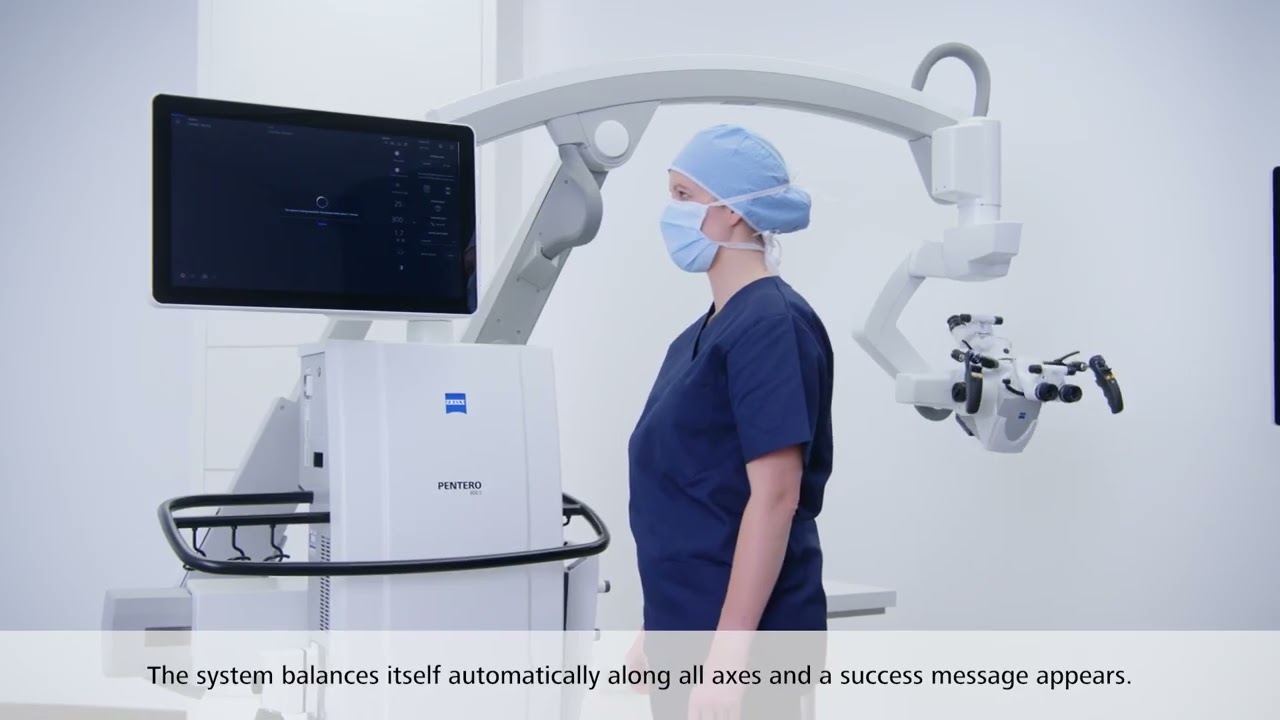 How to balance ZEISS PENTERO 800 S with AutoBalance