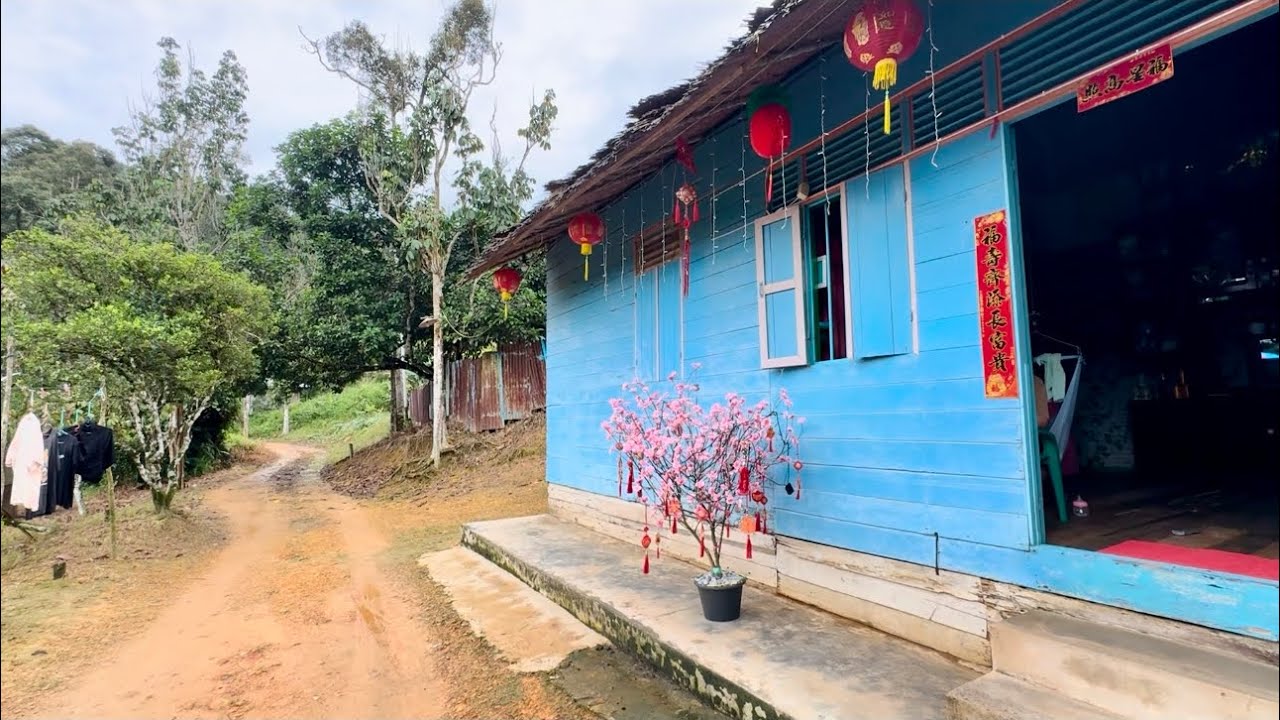 Suasana tenang imlek pertama di perkampungan tionghoa singkawang