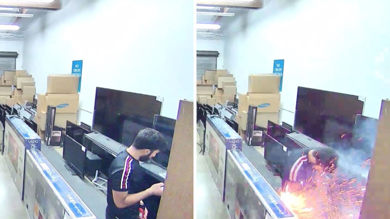Shocking Moment Vape Pen Explodes In Man's Pocket