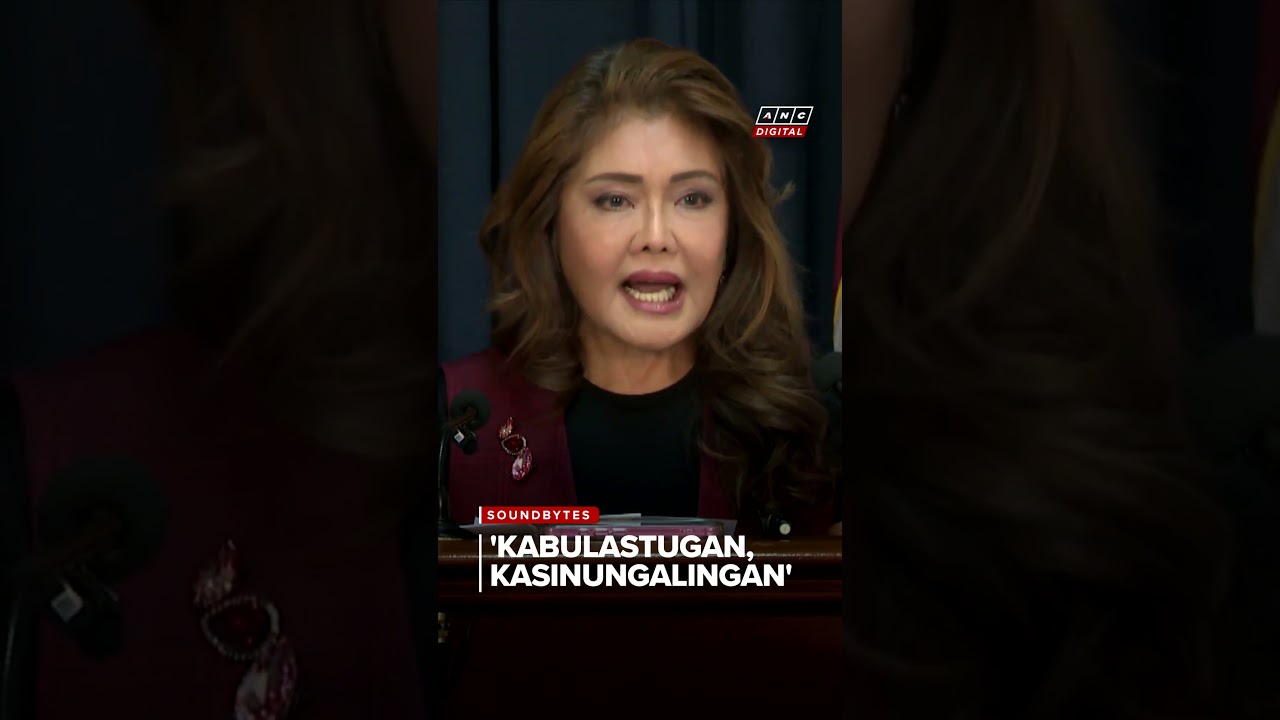 'Kabulastugan, kasinungalingan': Imee on alleged term-sharing deal between Marcos, VP Sara | ANC