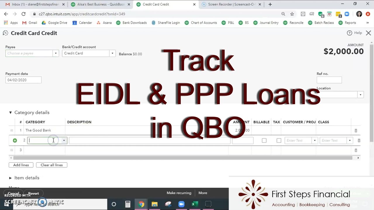 Tracking EIDL & PPP loans