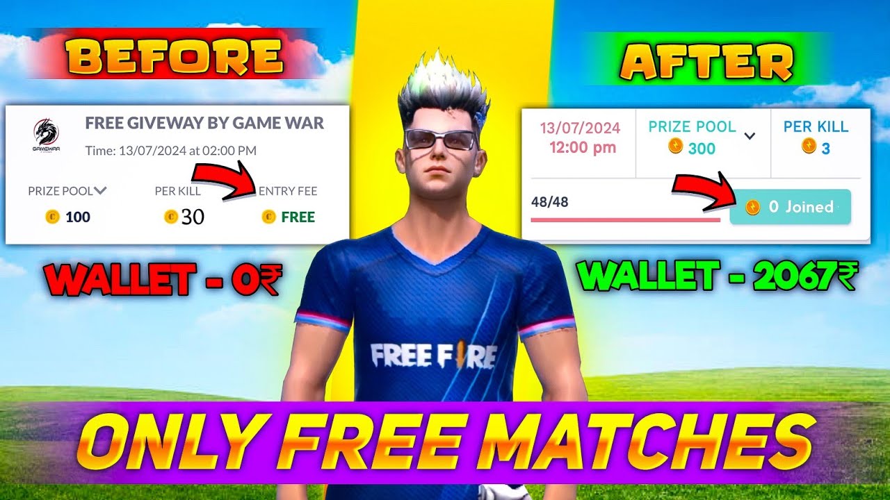 PLAYING ONLY FREE TOURNAMENTS FOR 24 HOURS 🏆 My Earning After 24 Hours..🤑