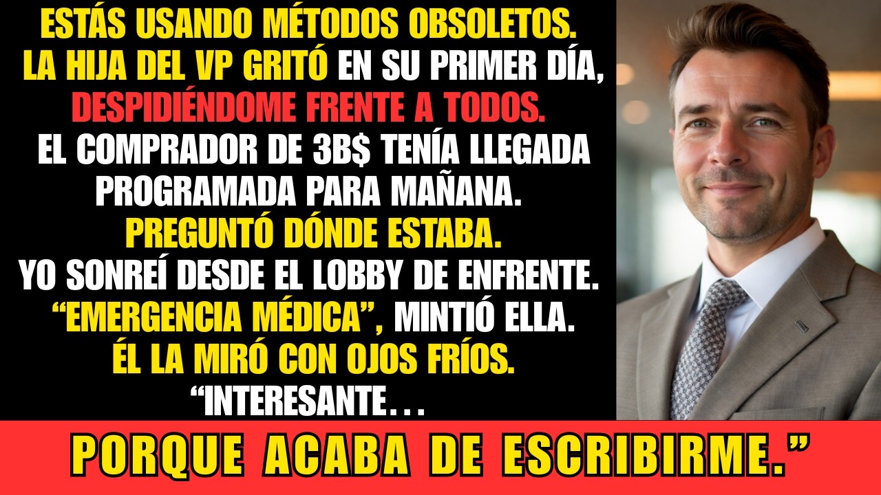 Me Despidió… y Hundí su Fusión de $3B | Venganza Corporativa Brutal