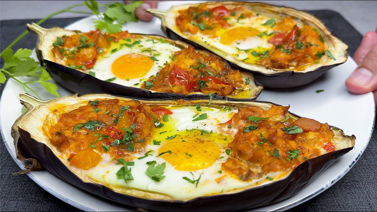 Баклажаны с яйцами вкуснее мяса! Простой, быстрый и невероятно вкусный рецепт!