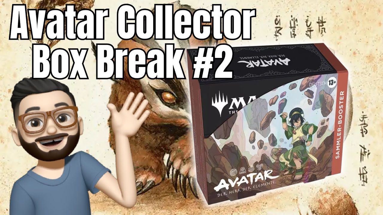 💨🔥🌊🌱 Avatar Collector Booster Display geöffnet – Was ist drin?!