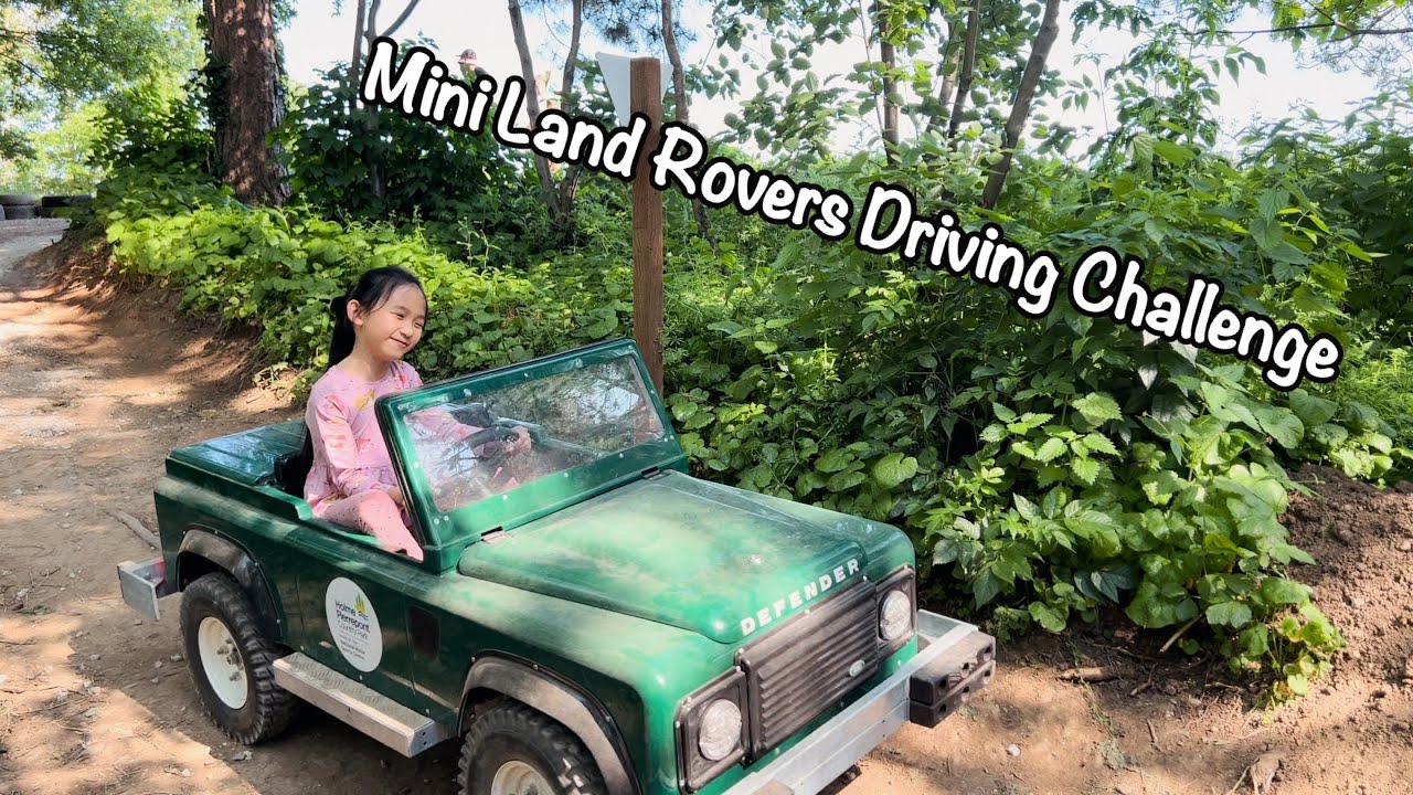Beatrice's New Chapter | Holme Pierrepont Country Park | Mini Land Rovers Driving Challenge