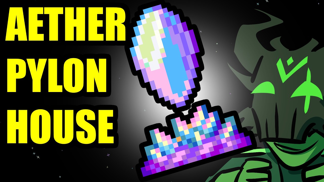 Новый дом-пилон &laquo;Сияние&raquo;! | Terraria 1.4.5