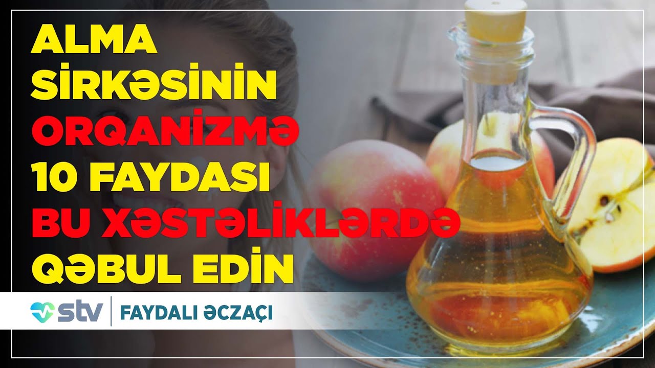 ALMA SİRKƏSİNİ BİR STƏKAN SUYA BİR QAŞIQ TÖKÜB İÇSƏNİZ...