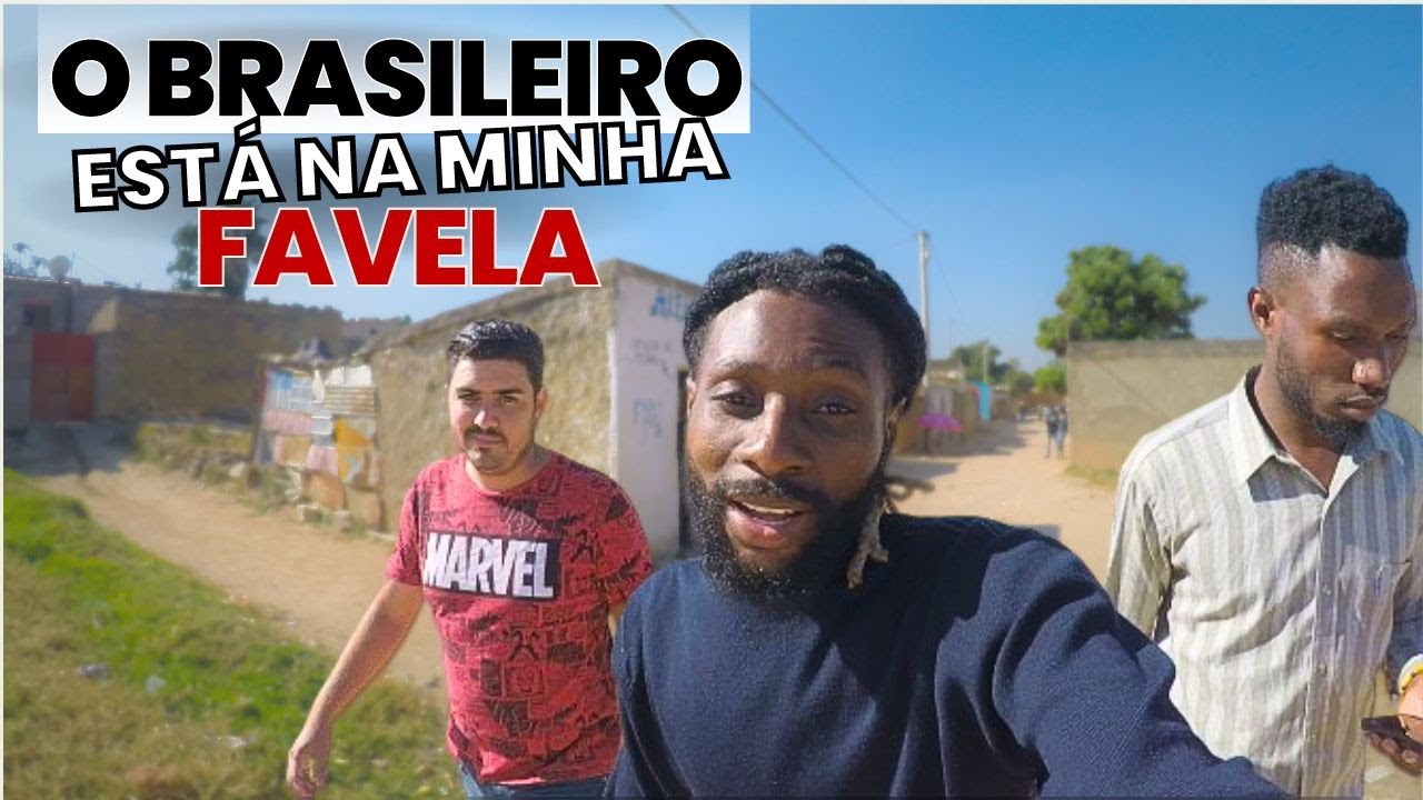 RECEBI O BRASILEIRO NO MEU BAIRRO LUBANGO ANGOLA | PRIMEIRAS IMPRESSÕES
