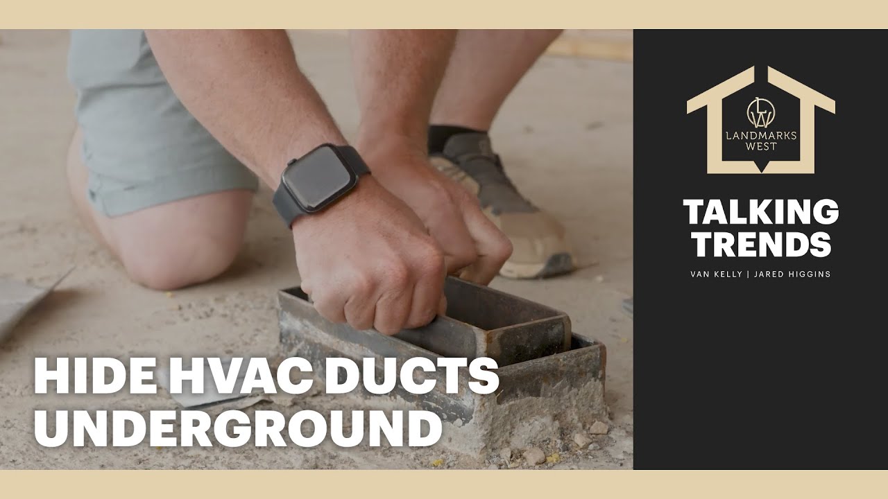 How to Effectively Hide HVAC Ducts Underground