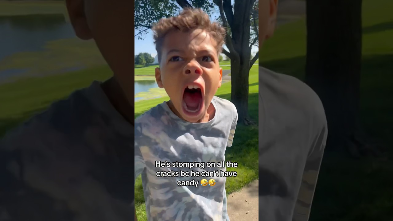 Son RAGES bc he CANT have CANDY 🤣🤣🤣