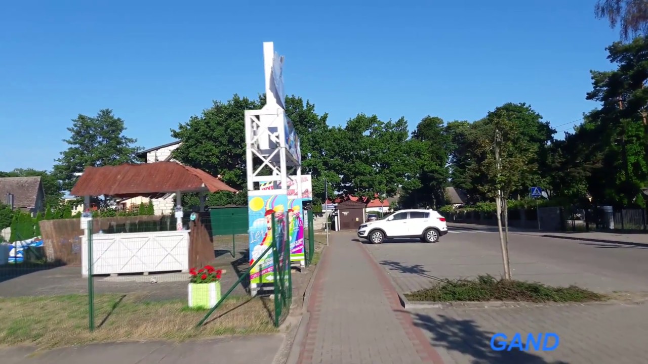 Dziwnów - Wejście na plażę z ulicy Żeromskiego