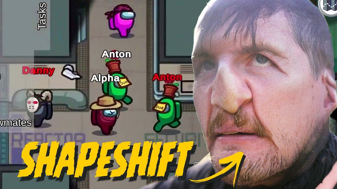 Tim & Danny shapeshiftar RÖVEN av hela lobbyn i Among Us