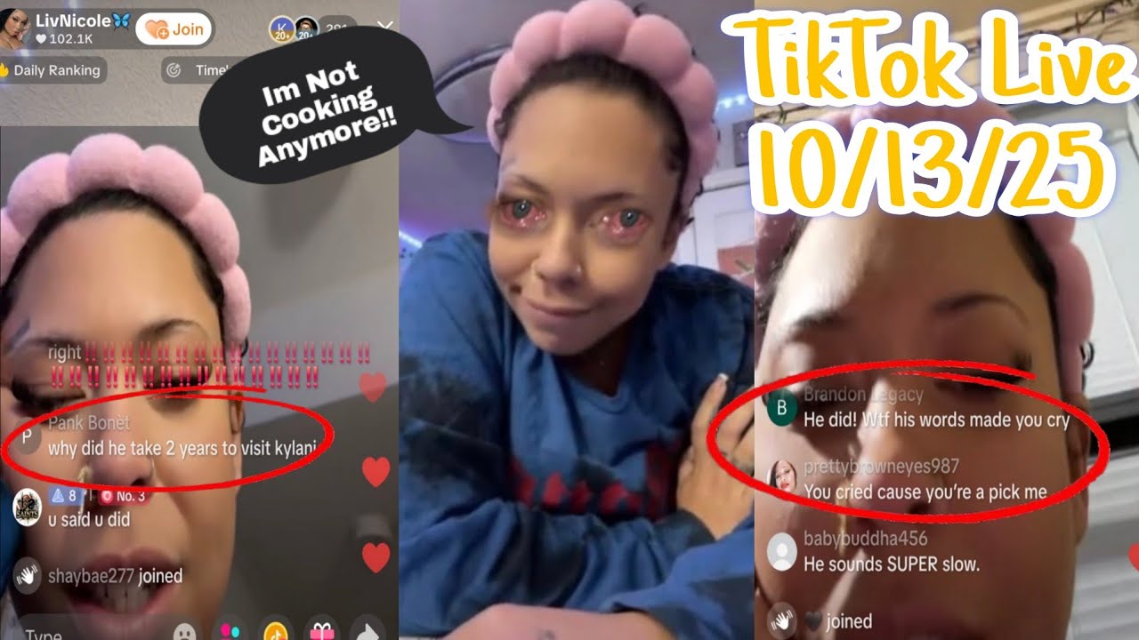 Жизнь Лив плачет в прямом эфире TikTok!!! Джоуи просит Эй Джея замолчать🤔 Сколько это продлится?