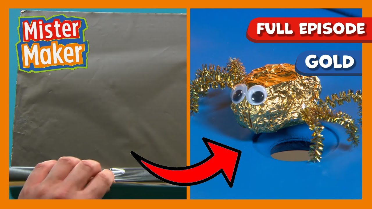 Mister Maker Arty Party 🎨 Series 1, Episode 22 | Gold 🏅 | FULL EPISODE