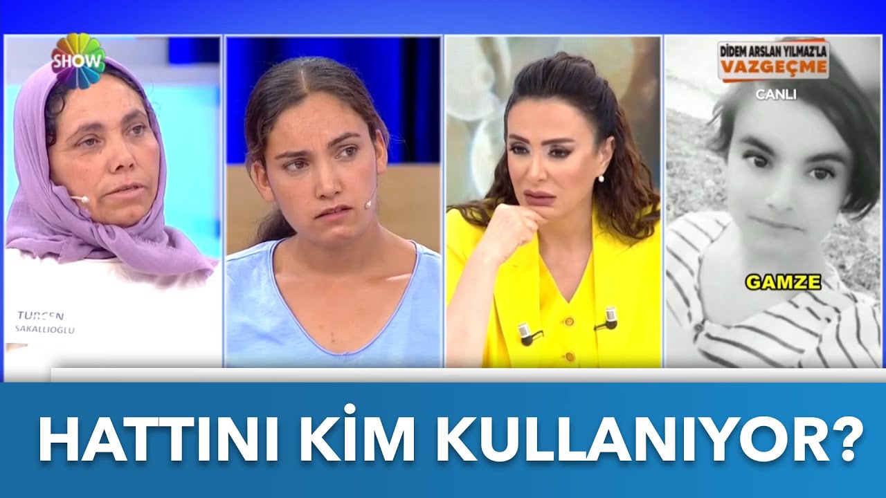 Gamze’nin hattını kim kullanıyor? | Didem Arslan Yılmaz'la Vazgeçme | 01.07.2022