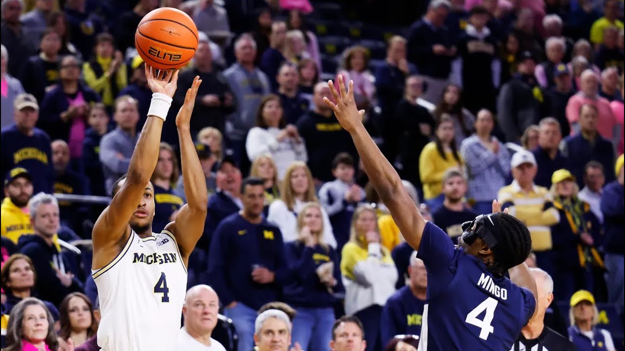 Michigan Wolverines rout Penn State Nittany Lions 110-69 in Nimari Burnett's career-high 31 points