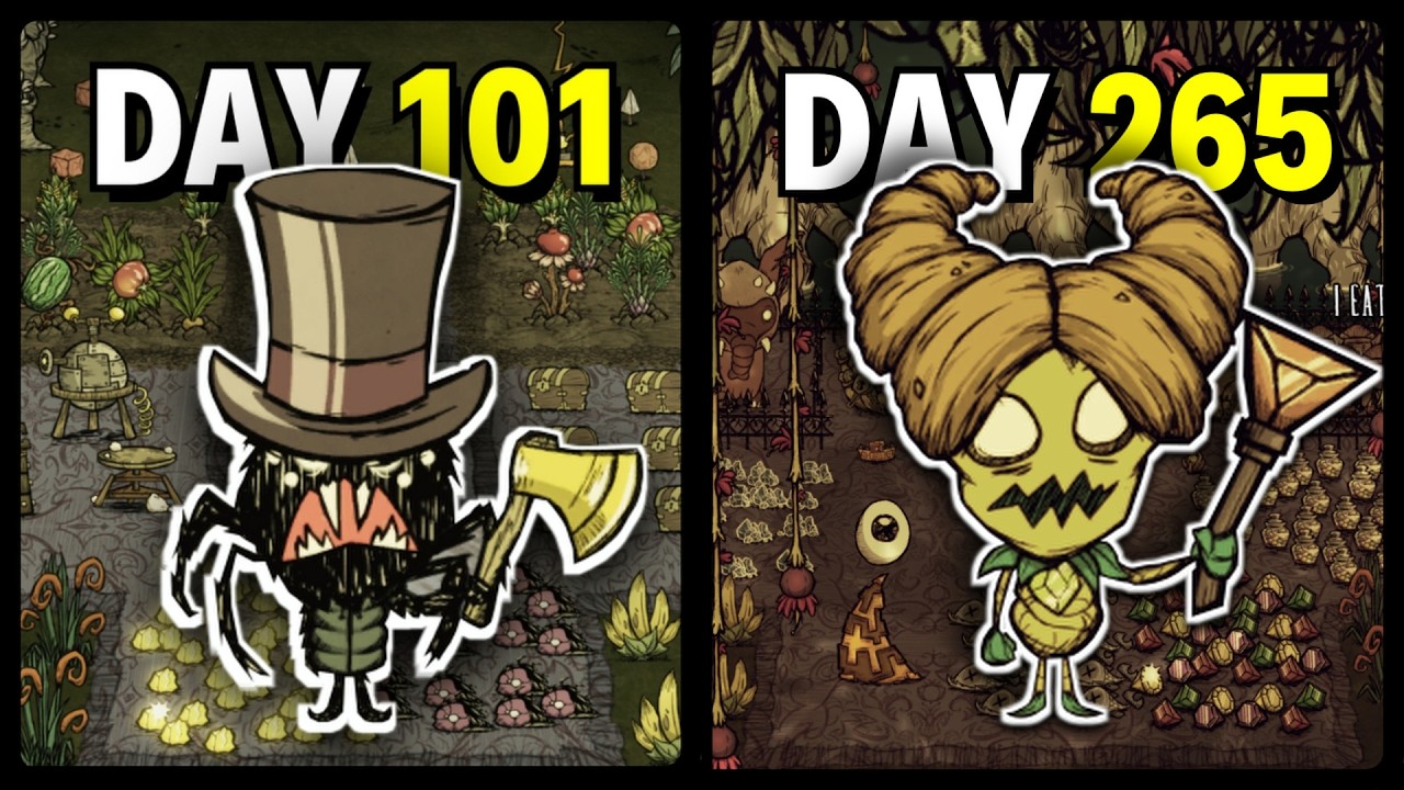 I Survived 265 Days in an EMPTY WORLD! | Don't Starve Together