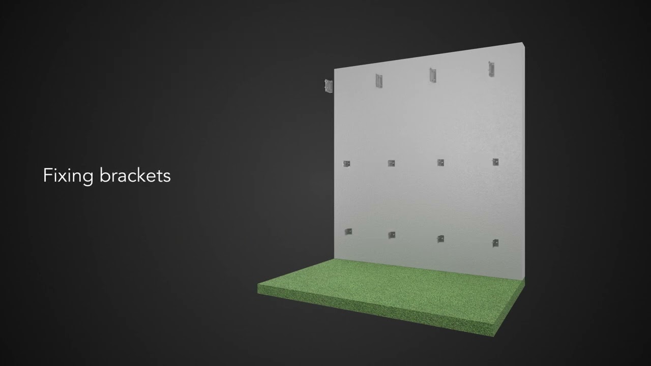 Facade: Cladding With Backing Structure (CWB) system